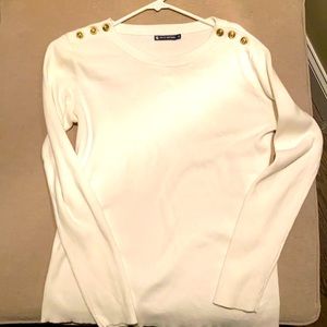 White sweater